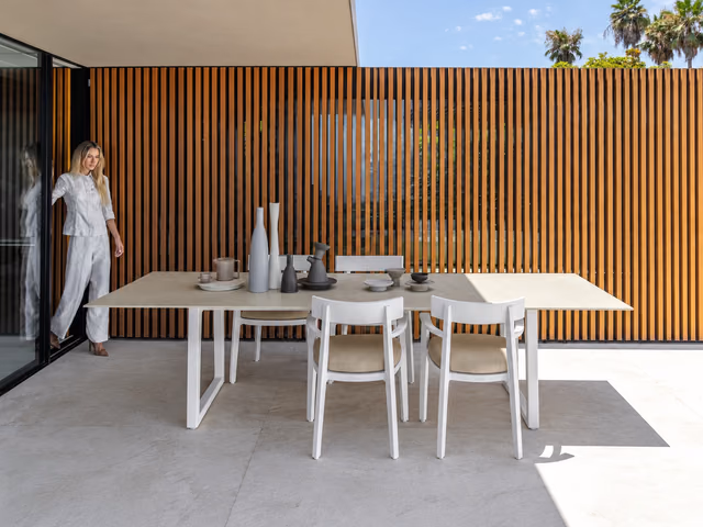 Ever//Alu Dining Table 300 × 100 by Talenti