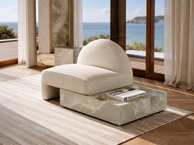 Monaco Lounge Sofa by Caracole