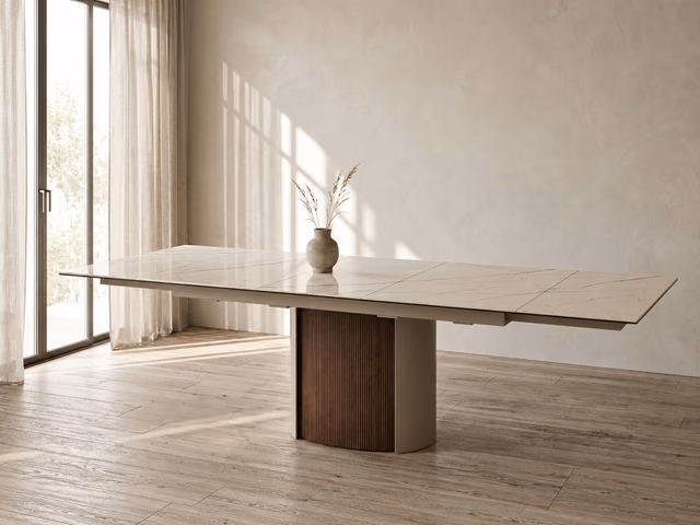 Yoroi Extendable Dining Table CS4150-R-200 by Calligaris