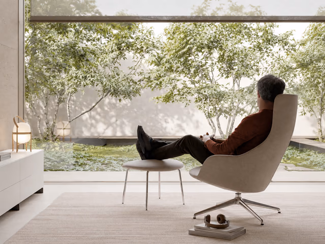 Otto Footstool by Bensen