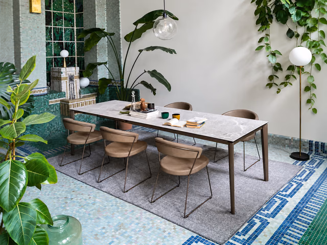Artic Fast Dining Table by Connubia