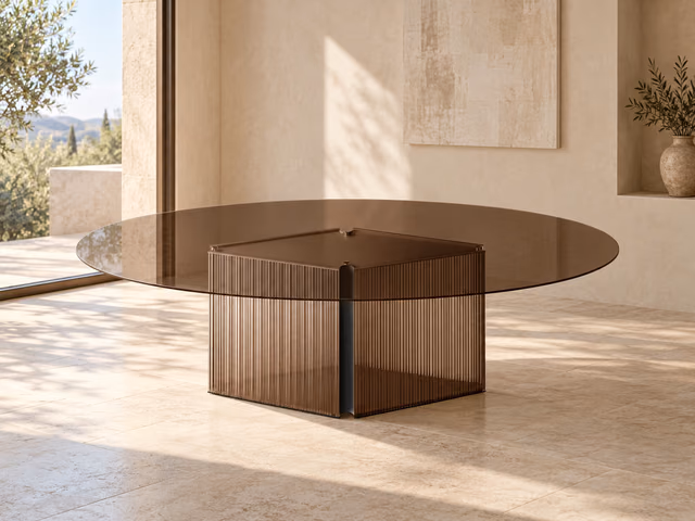 Bow Dining Table by Tonelli