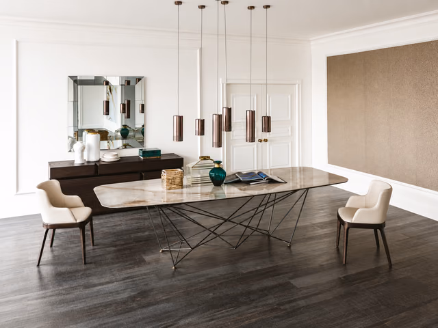 Gordon Keramik Dining Table by Cattelan Italia