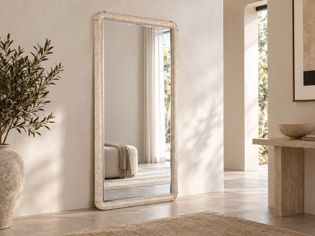 Salver Floor Mirror by Caracole
