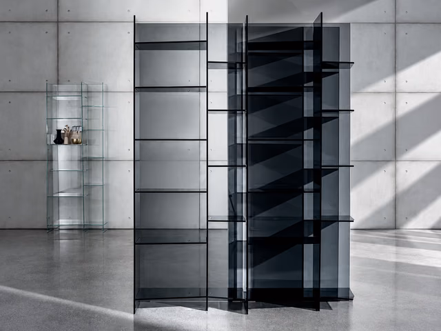 Delphi Modular Glass Bookcase by Sovet