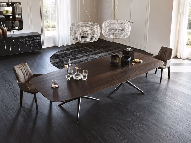 Atlantis Wood Dining Table by Cattelan Italia