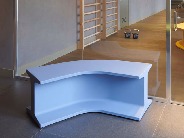 Iron Bench by Slide