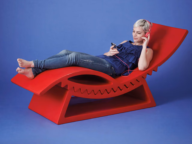 Tic Tac Chaise Lounge by Slide