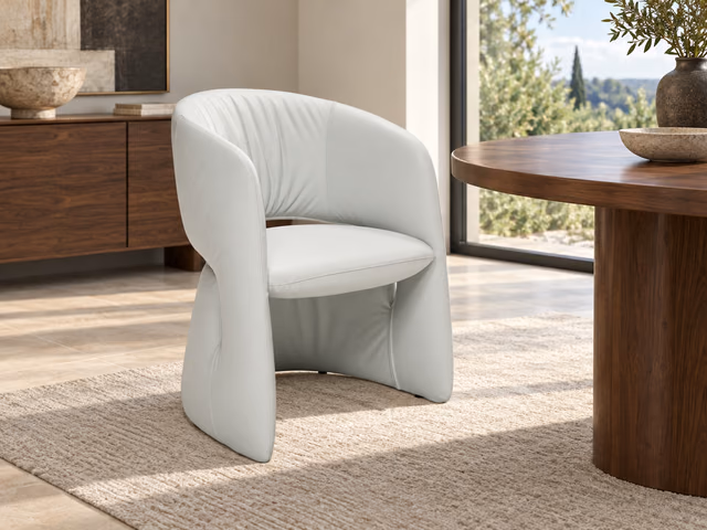 Riva Dining Armchair by Natuzzi Italia