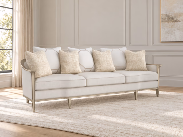 Eaves Drop 110-Inch Sofa by Caracole