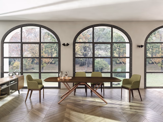 Bridge Dining Table by Bontempi