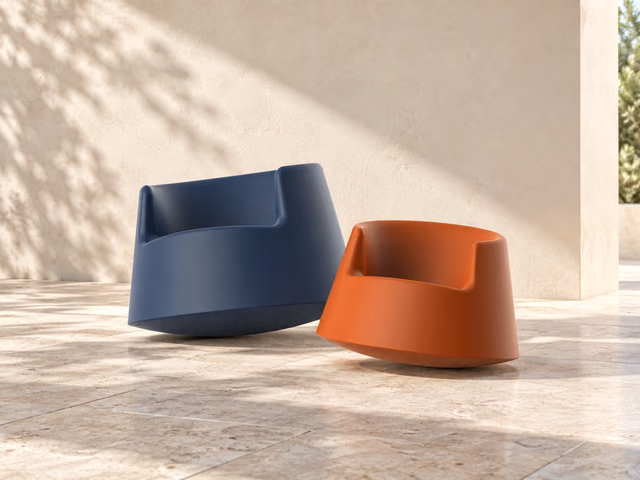 Roulette Lounge Chair by Vondom