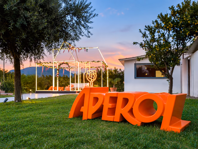 Aperol Bench by Slide