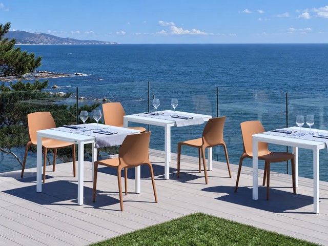 Diesis Outdoor Dining Table by Bontempi