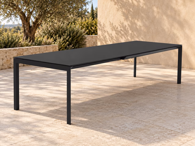 Frame Mesa Extensible Dining Table by Vondom