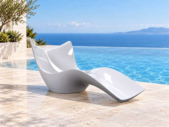 Surf Sun Lounger by Vondom