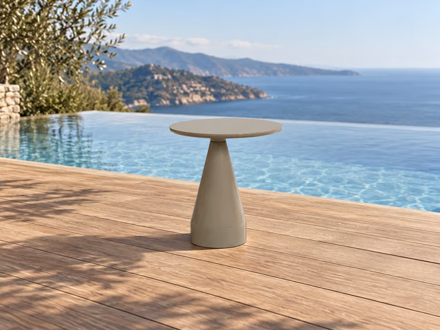 Plaza Glossy Coffee Table D45 by Talenti