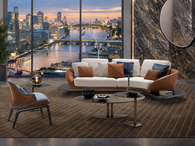 Segno Sofa Wood by Reflex