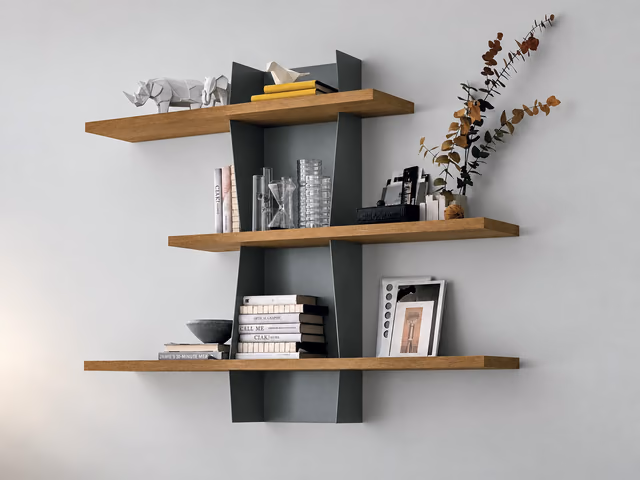 Versus Wall Bookcase by Tomasella