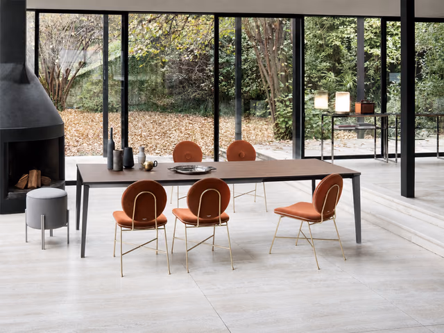 Echo In Dining Table by Bontempi