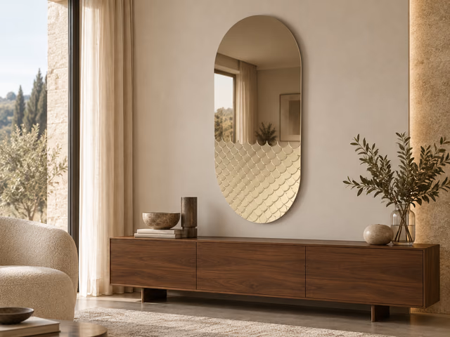 Mermaid Mirror by Natuzzi Italia