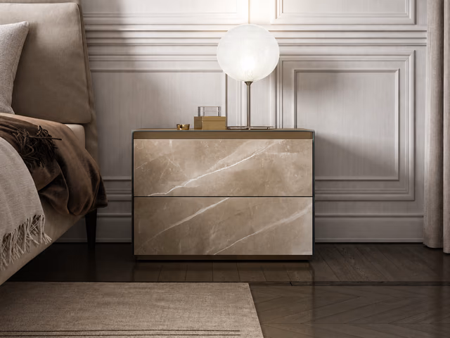 Monolite Comodino Nightstand by Reflex