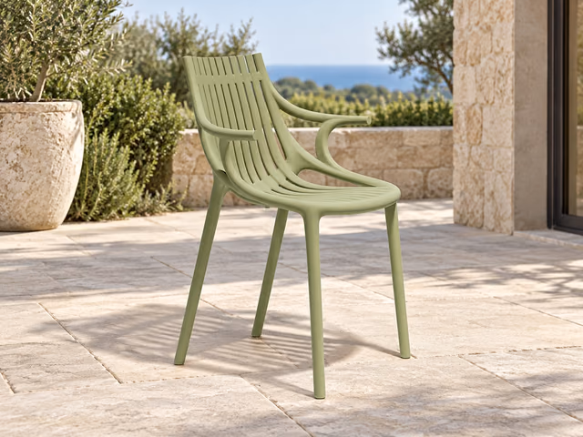Ibiza Chair With Arms by Vondom
