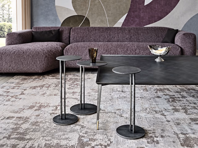 Sting Brushed Side Table by Cattelan Italia