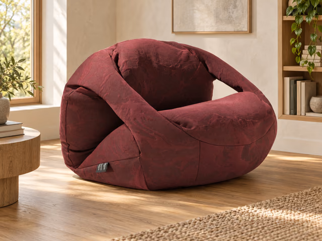 Terra Bean Bag by Natuzzi Italia