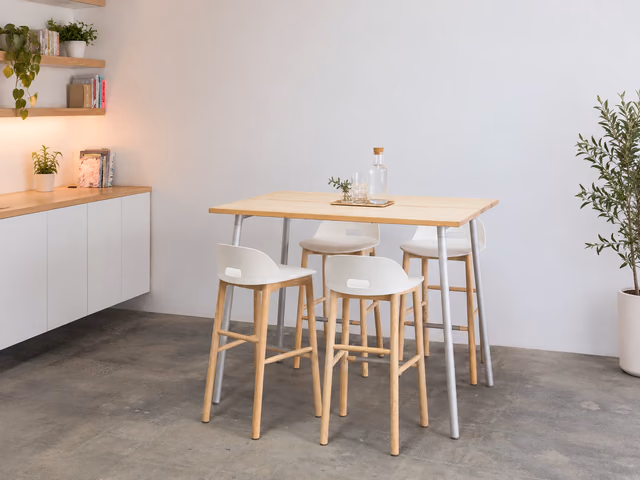 Run High Table, Wood by Emeco