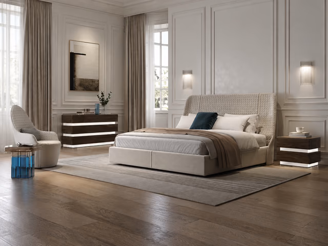 Swan Letto Bed by Reflex