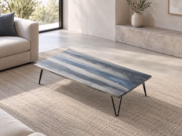 Overdyed Coffee Table by Moroso