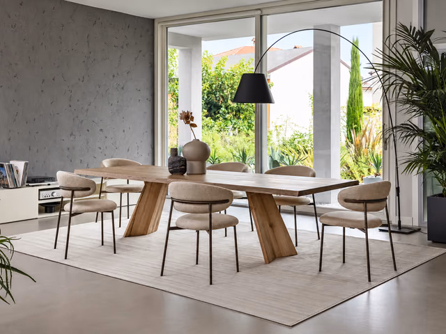 Icaro Dining Table CS4115-FRW-200 by Calligaris
