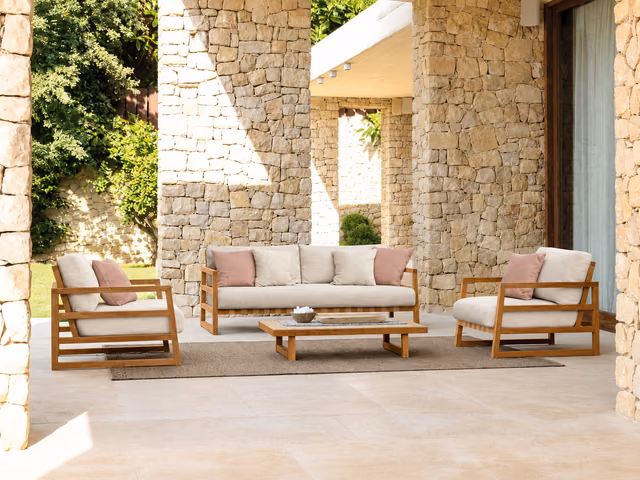 Alabama//Wood Living Armchair by Talenti