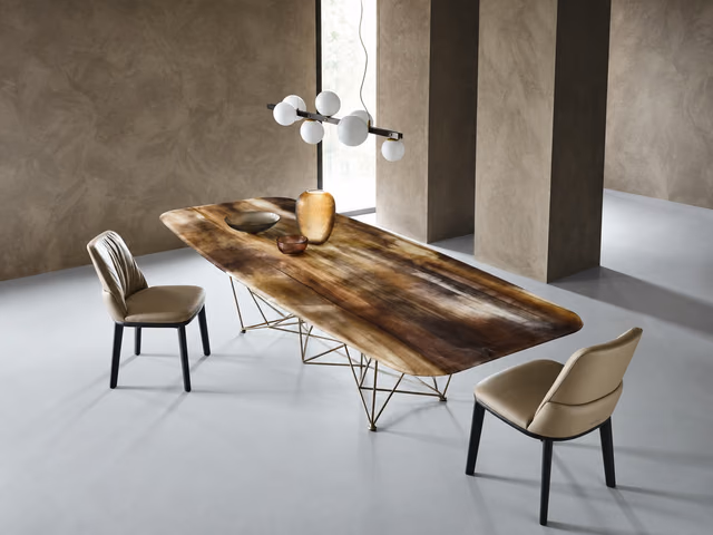 Gordon Crystalart Dining Table by Cattelan Italia