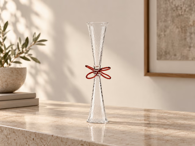 Bibi Glass with Bow Detail by Driade