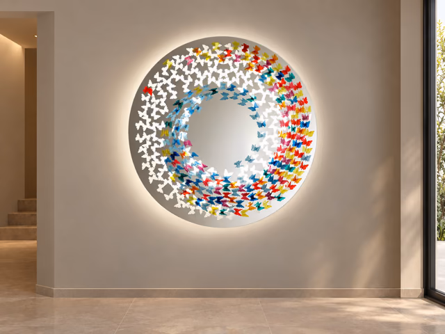 Dreamcatcher Spiral Mirror by Reflex