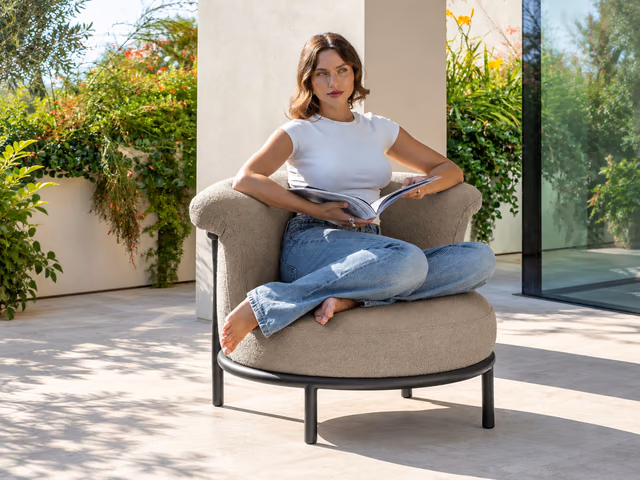 James Living Armchair by Talenti