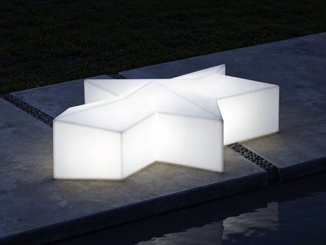 Glacé Bench by Slide