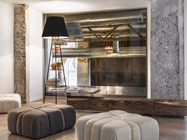 Tri.Be.Ca Floor Lamp by Mogg