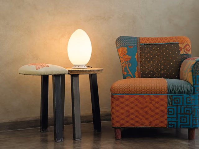 Uovo Table Lamp by Fontana Arte