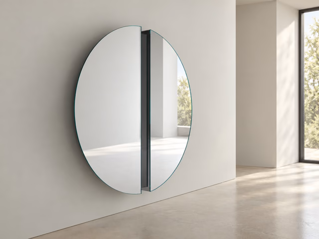 Split Wall Mirror by Tonelli