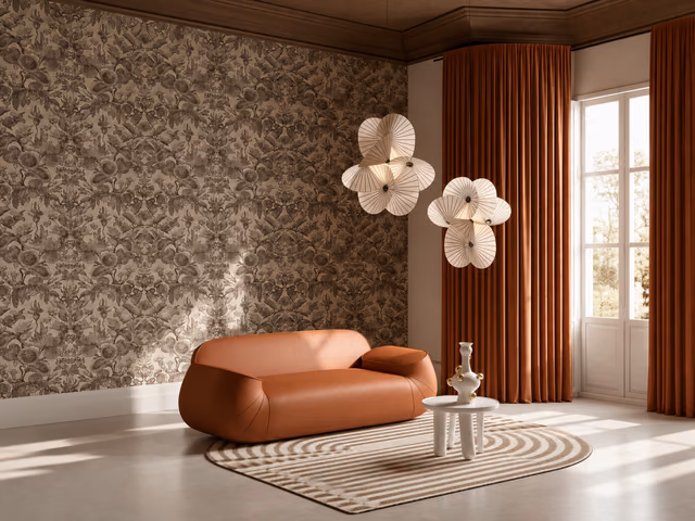 Coccinella Bella Jacquard Wallcovering by Moooi