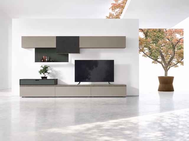Time Wall Unit TI109 by Tomasella