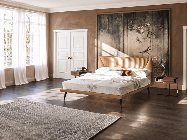 Amadeus Upholstered Bed by Cattelan Italia