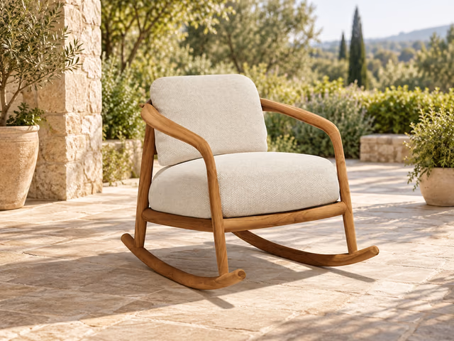 Fusta Rocking Lounge Chair by Vondom