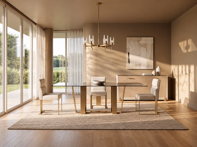 Counter Balance Dining Table by Caracole