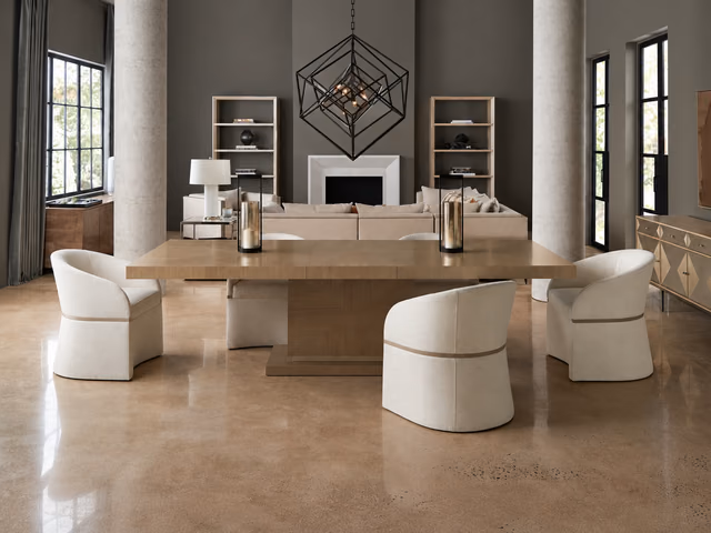Horizon Dining Table by Caracole