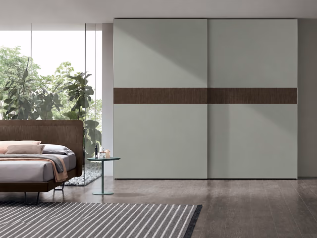 Frame Sliding-Door Wardrobe by Tomasella