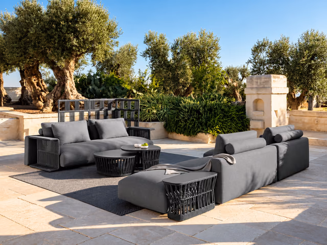 Cliff Dèco Ottoman by Talenti